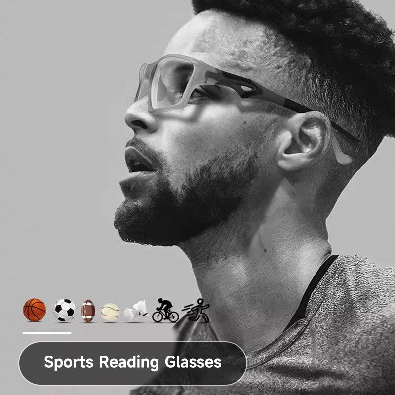 Sports Bifocal Reading Glasses Man Photochromic Anti-blue Light +1.0 To +4.0 TR90 Frame Eyeglasses High Quality Eyewear Readers