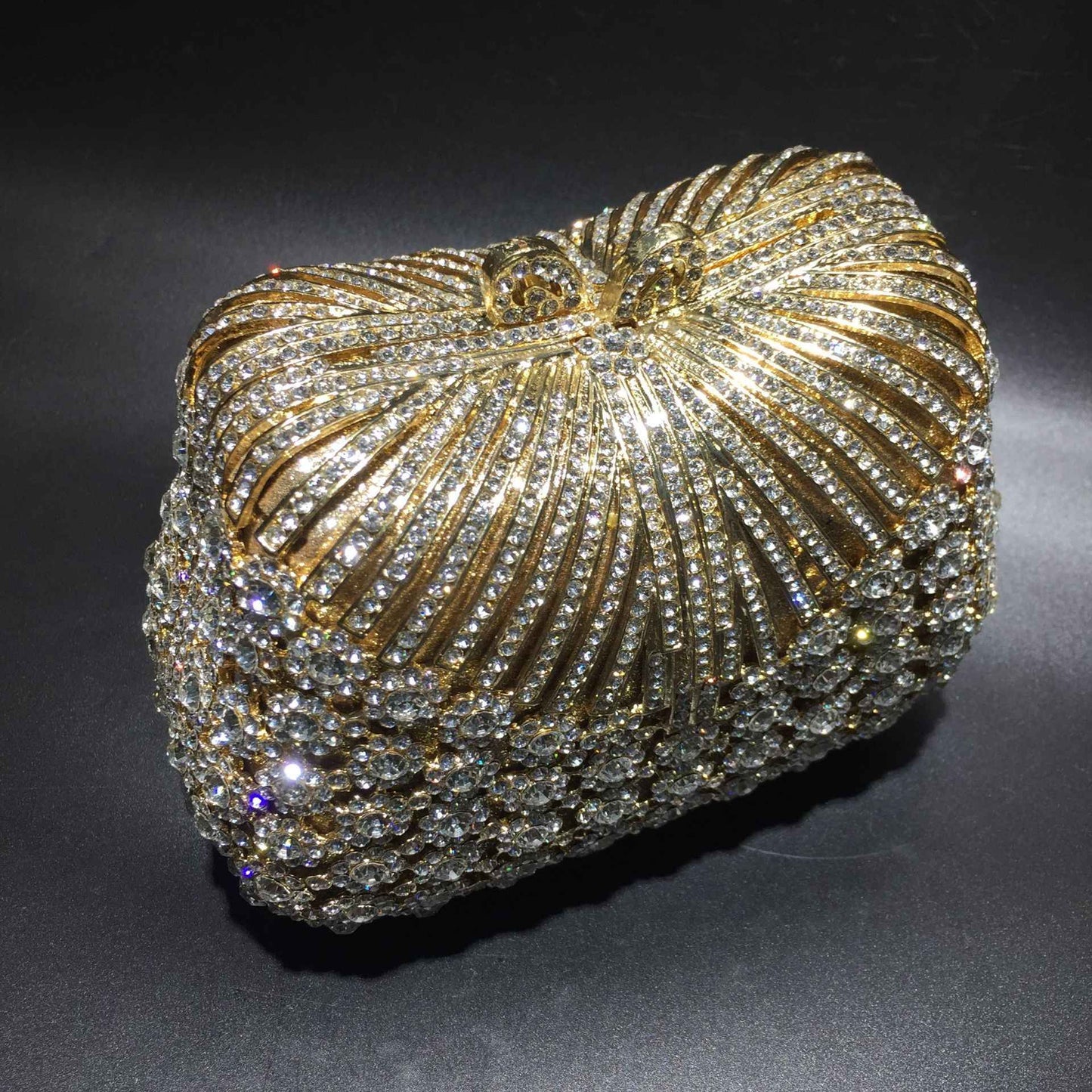 New dinner bag trendy rhinestone bag fashionable and high-end shoulder handbag women's bag