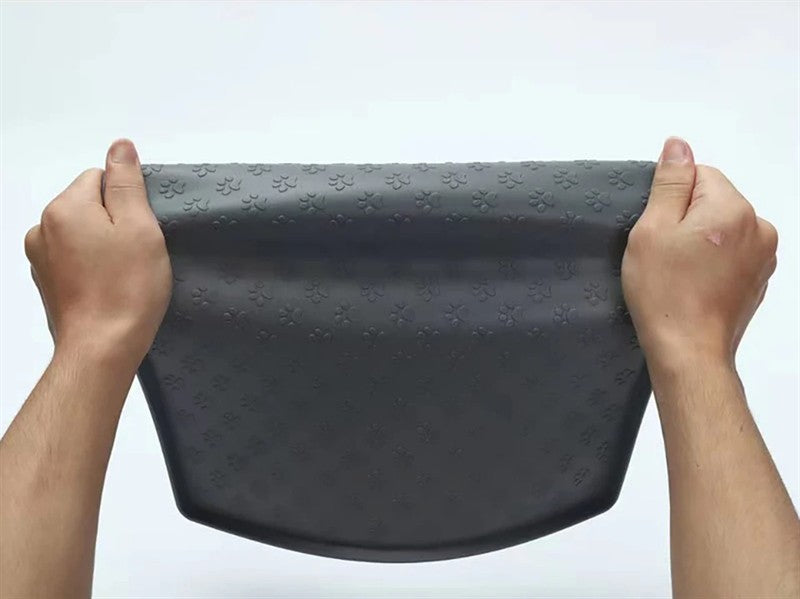 Tapete de alimentação para animais de estimação, cães e gatos, bebedouro e comedouro, tapetes para alimentação de gatos, tapete de tigela de comida para cães, almofada de silicone à prova d'água para tigela de animais de estimação