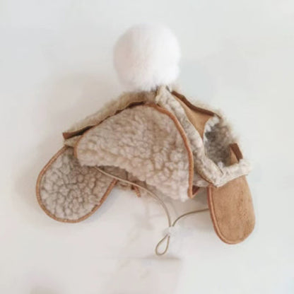 Suéter para Cães Bloqueado por Cores Suéter Listrado para Cães Roupas de Inverno Quentes para Cães Pequenos e Médios Filhotes Bichon Teddy Roupas Quentes para Animais de Estimação