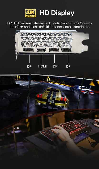 MLLSE RTX 2060 Super 8GB Placa de Vídeo para Jogos GDDR6 256Bit 8Pin PCI Express 3.0x16 rtx 2060 super 8gb games