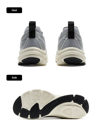 Xtep Juechen 6.0 Vintage Running Shoes Male 2025 Spring Shock Absorption Sports Shoes Street Daily Leisure Sneakers 875119110027