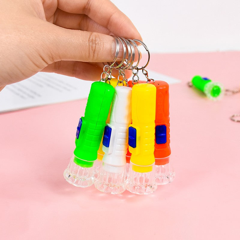 10-30Pcs Mini LED Flashlight Lamp Children Birthday Party Favors Goodie Bag Pinata Filler Toys Rewards Christmas New Year Gifts