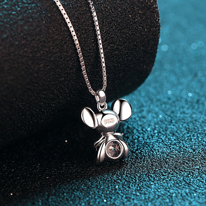 Platinum PT950 18K White Gold 0.5ct Moissanite Luxury Necklace Pendant for Women Jewelry Dainty Everyday Wear