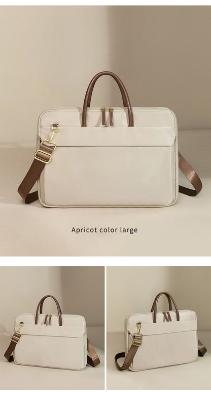 Laptop Bag 13.3 14 15.6 Inch Notebook Bag Sleeve For Macbook Air Pro 13 16 Case Xiaomi Shoulder Handbag New Waterproof Briefcase