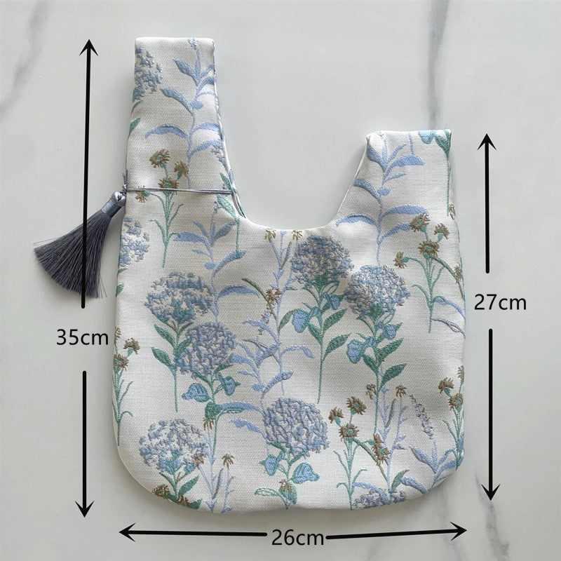 Chinese Style Embroidered Shoulder Bag Elegant Handbag Retro Small Square Bag Wedding Party Luxury Designer Women Evening Clutch