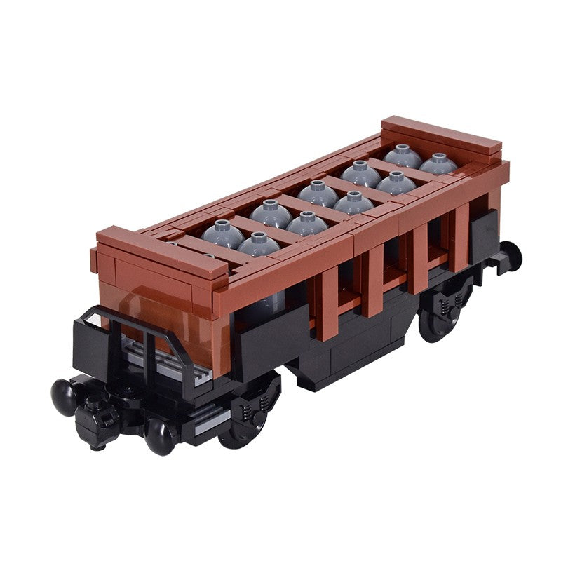 MOC City Creative Idea Train Base Wheel Carriage Building Blocks Bricks Assembled DIY Toys for Kids Christmas giftS