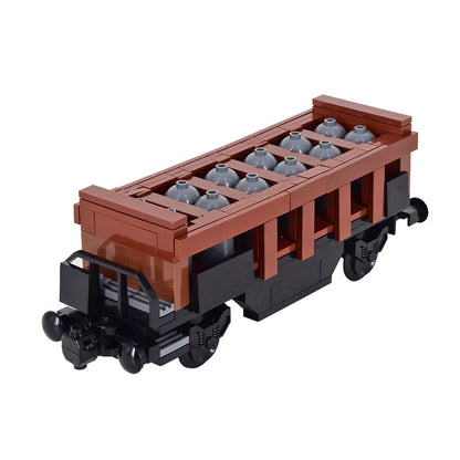 MOC City Creative Idea Train Base Wheel Carriage Building Blocks Bricks Assembled DIY Toys for Kids Christmas giftS