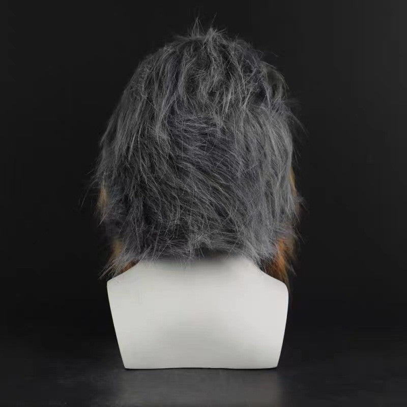 Halloween Mask Planet Chewbacca Hood Latex Plush Mask Star Wars Cute Animal Dress Up Movie
