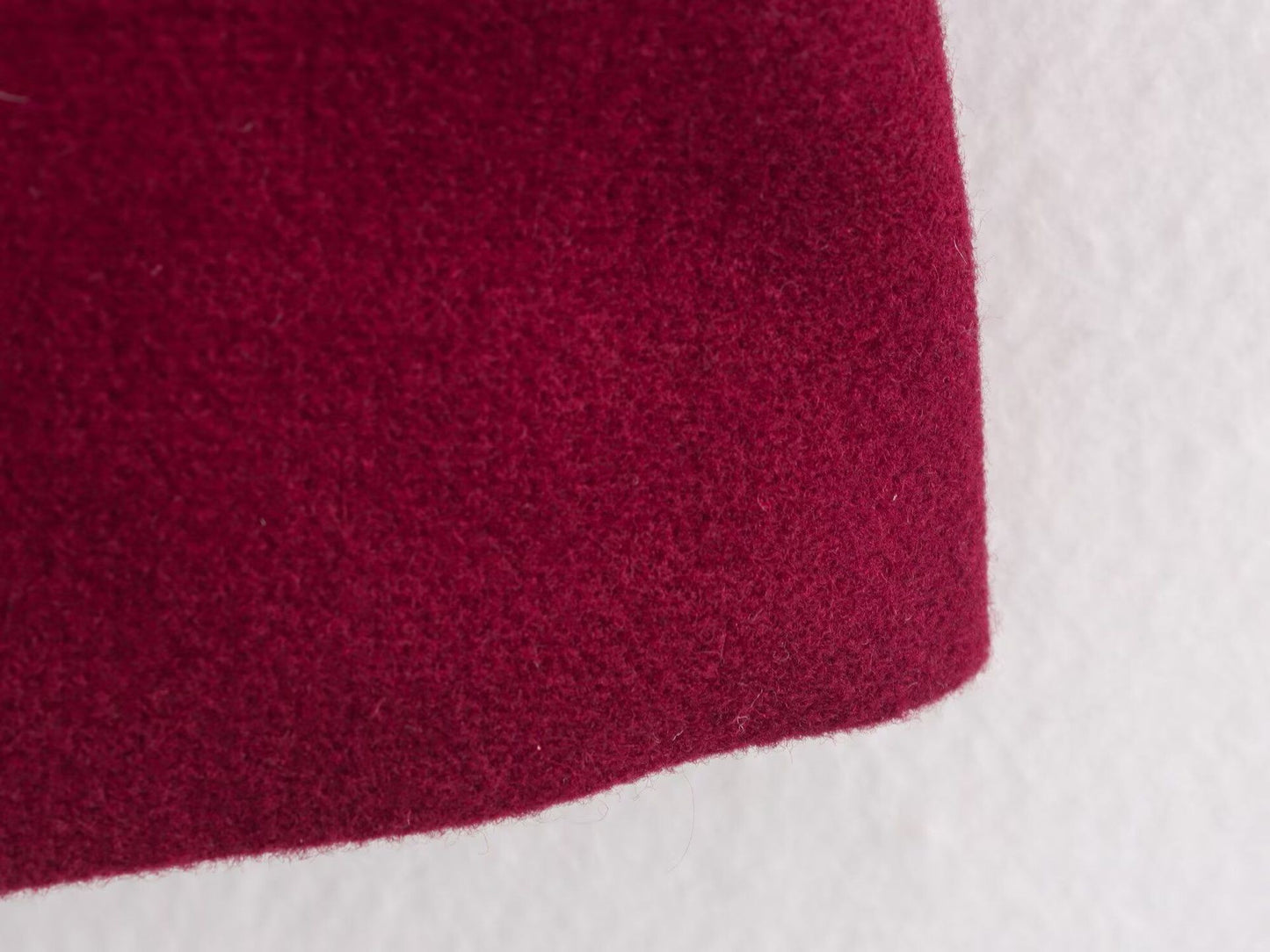 Thickened Double-Breasted Warm Collar Two-Tone Women's Winter Coat Fashionable Commute Style Polyester Fiber Long Sleeve Coat