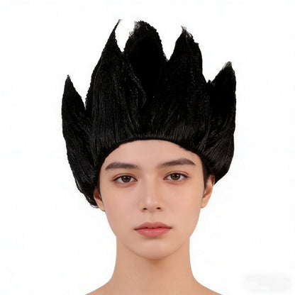 Halloween Adult Men Z Cosplay Saiyan Wigs Goku Anime Costume Party Dress Up Youth Flame Blue Yellow Green Red Wig Carnival Hair