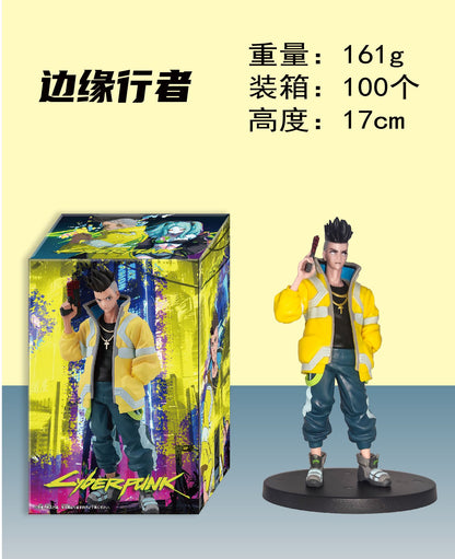 22CM Anime Game Cyberpunk: Edgerunners Lucy Figure Standing doll Anime Model Toys Gift Doll Collection Decoration PVC