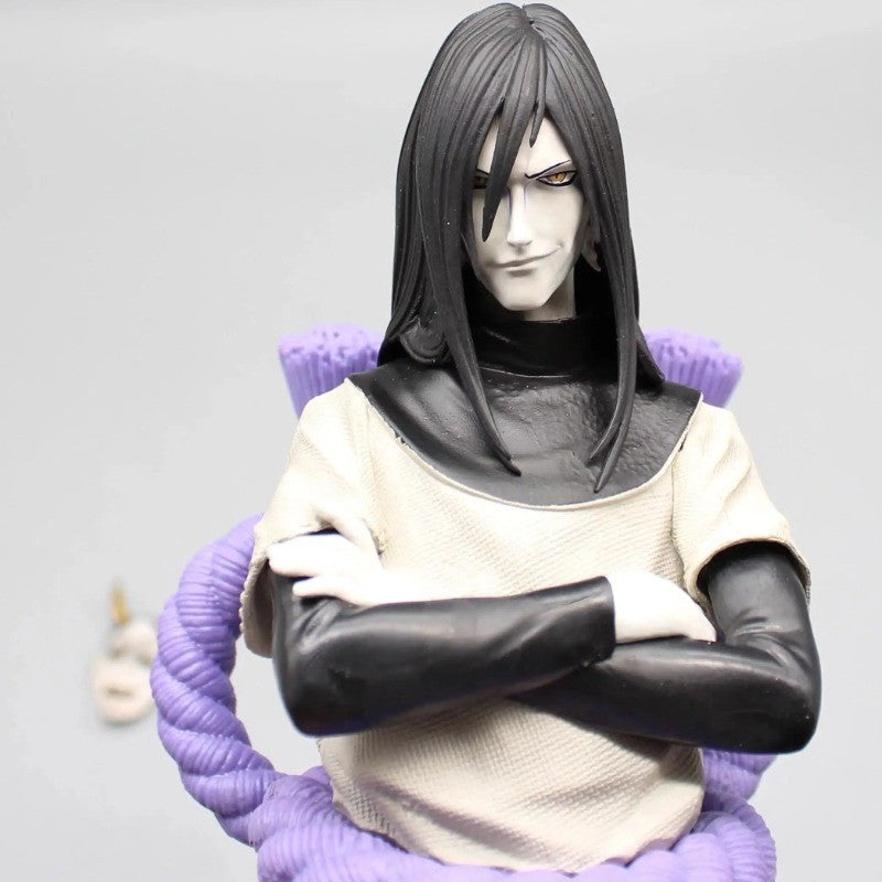 Boneco de Anime Naruto Orochimaru Action Figure Akatsuki PVC Modelo Estátua Decoração de Mesa Coleção de Periféricos de Anime Brinquedo de Presente