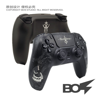 For PS5 Controller Shell, Old Hunter Custom Faceplate Cover with Touchpad for DualSense, Replacement for BDM-010 To050