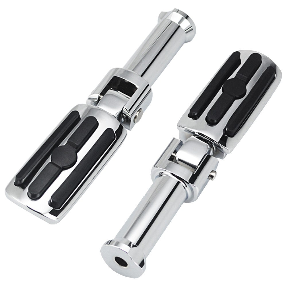Motorcycle Rear Foot Peg Mounts Clevis Passenger Footpeg Support Kit Fit For Harley Davidson Softail 2018-2025 Gloss Black