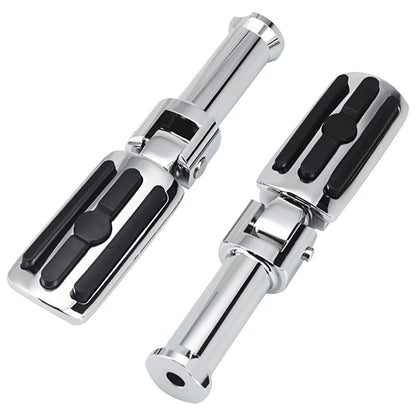 Motorcycle Rear Foot Peg Mounts Clevis Passenger Footpeg Support Kit Fit For Harley Davidson Softail 2018-2025 Gloss Black