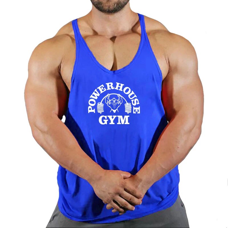 Gym Top Men Bodybuilding Shirt Fitness Men's Vest Singlet Sleeveless Sweatshirt Man Clothes Clothing Stringer Vests Singlets