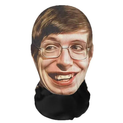 Anime Michael Jackson Style Full Face Mask Unisex Dustproof Cycling Scarf Headwear for Cosplay Role Play Props