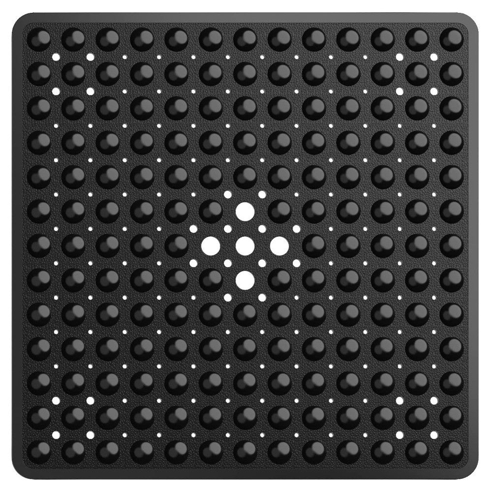 Tapete de chuveiro 53x53cm ventosa PVC antiderrapante tapete de banho quadrado para chão de chuveiro tapete de segurança antiderrapante para banheira carpete de banheiro
