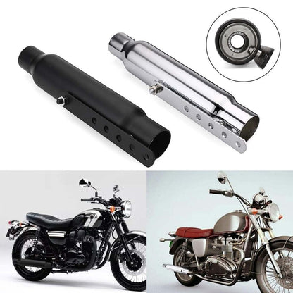 38/40/43/45mm Universal Retro Motorcycle Muffler Exhaust Pipe Rear Pipe Tube For Harley Exhuast XV950 M800 1200 XL883 Racing