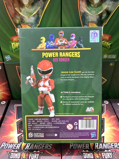 Power Rangers Action Q Lord Drakkon Action Q Mighty Morphin Red Ranger Boneco Articulado Brinquedo