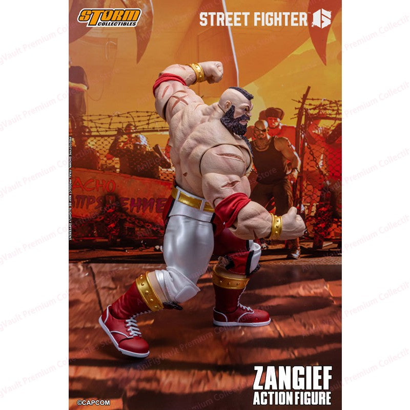 Original Storm Toys Street Fighter 6 Zangief In Stock Action Collection Figures Model Customized Gifts Toys Child