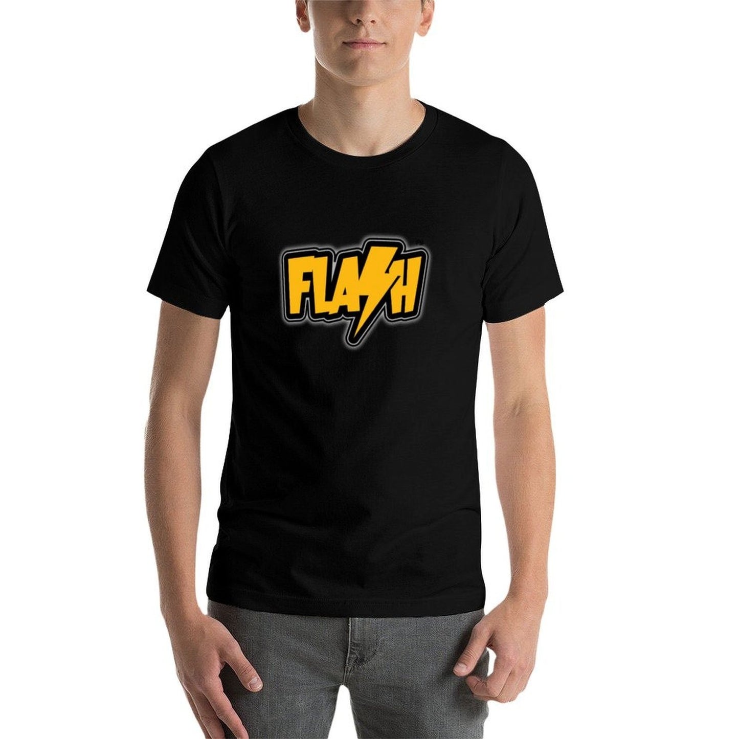 FLASH FM - GTA VICE CITY RADIO T-Shirt t shirts for man graphic vintage t shirts for man cotton funny T-Shirt