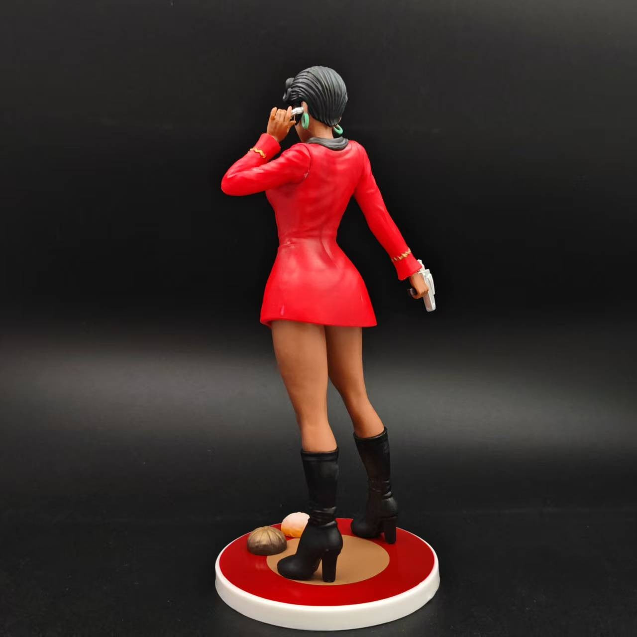 New Anime Figure Star Trek communication officer Uhura StarCraft standing posture figurine desktop model ornament Christmas Toys