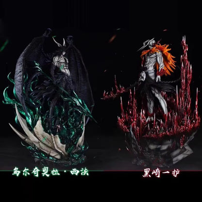 Anime Boneco de Ação 33cm Kurosaki Ichigo Ulquiorra Cifer Série Bleach 1:1 Modelo de Mesa Colecionável Brinquedo Infantil Presente de Natal