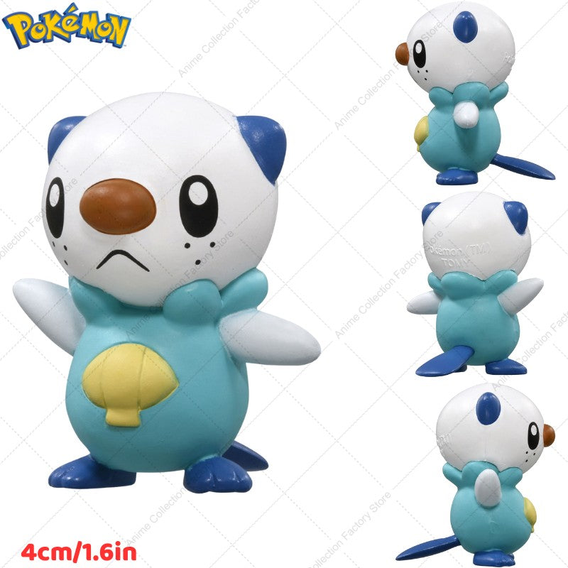 100% Original Takara Tomy Pokemon Figure Toys Chikorita Totodile Tepig Mega Metagross Charizard X PVC Figurine Model Dolls Gifts