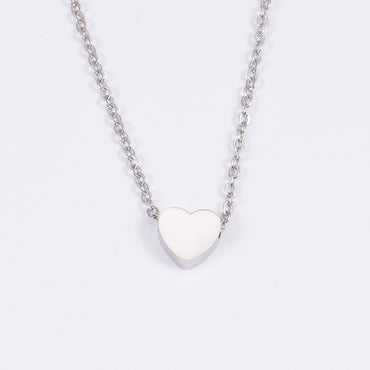 New Minimalist Clavicle Necklaces for Women Tiny Heart LOVE Necklaces Dainty Fashion Jewelry Beach Summer Collares Bijoux
