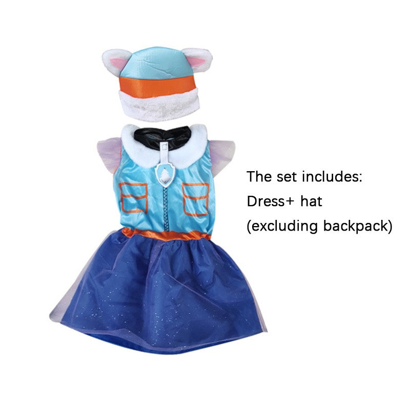 Anime Dog Patrol Kids Cosplay Costume Marshall Chase Skye Zuma Rubble Children Tops Pants Patrol Uniform Halloween Costume