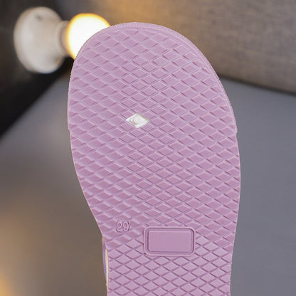 2023 Children sports Fashion shoes  winter warm walking shoes Casual sneakers for kids