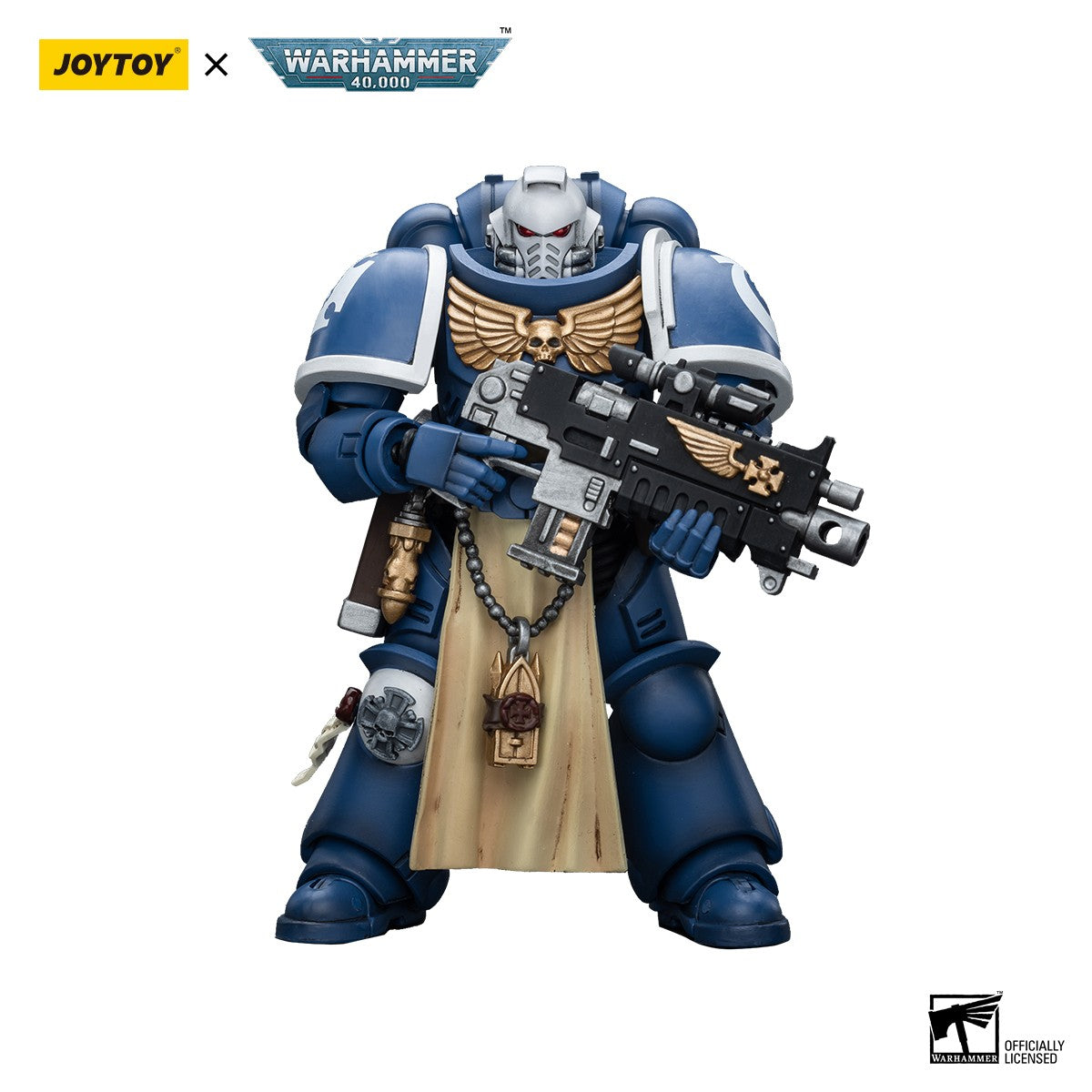 JOYTOY Warhammer 40k 1/18 Action Figures Anime 12,1cm Ultramarines Sternguard Veteran Coleção Modelo Brinquedos