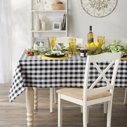Checkered Tablecloth Kitchen, Wedding, Holiday Table Decoration Tablecloth, Outdoor Picnic Tablecloth