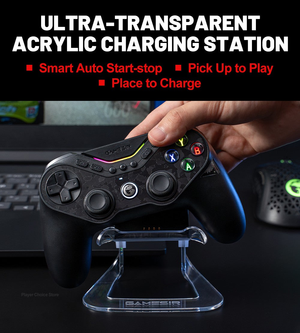 GameSir Tarantula Pro Gamepad PC for Nintendo Switch 2 Switch Android iOS Controle TMR Hall Joysticks NFC 6 axis Gyro Controller