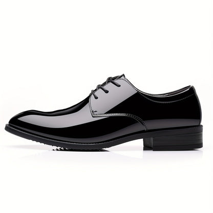 Men's Business Shoes Casual Pointed Toe Slip-On Shoes Tuxedo Fashion Wedding Party Men's Shoes