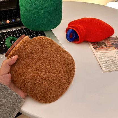 300/650ML Plush  Hot Water Bag  Winter Removable  Hot Water Bottle  Winter Hand Foot Warmer