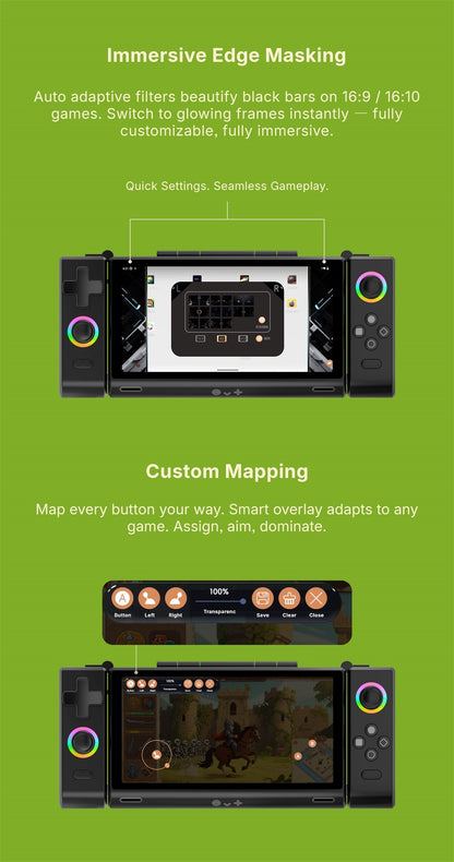 OneXugar SUGAR 1 Foldable Dual OLED Handheld Game Console Android 14 Snapdragon G3 Gen3 16GB 512GB Portable Gaming Handheld
