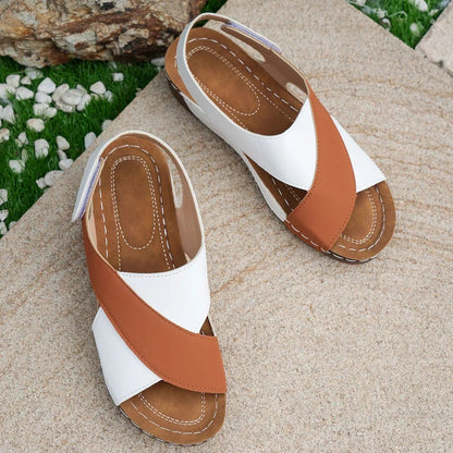 Women Wedges Sandals Summer New Fashion Sandals Lightweight Casual Sandals Shallow Outdoor Beach Shoes Women Sandalias De Mujer