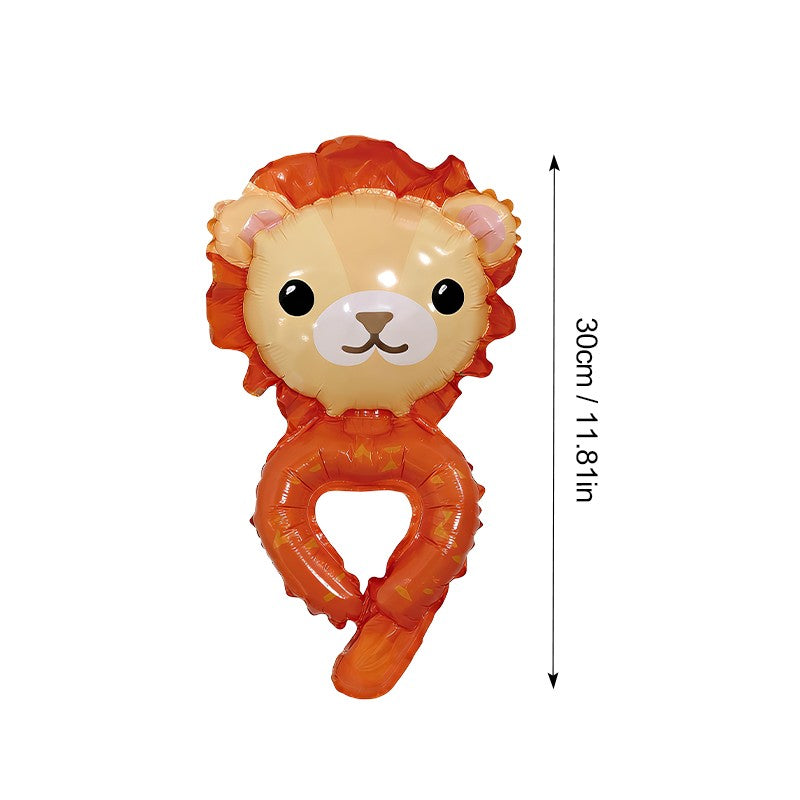 30 Animal-Shaped Wrist Balloons, Birthday Decoration Balloons, Party Decoration Balloons, Halloween Decorations, Christmas Decorations, Event Decoration Balloons, Cute Cartoon Toy Balloons, Birthday Gifts, Various Cartoon Animal Designs