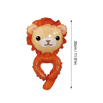 30 Animal-Shaped Wrist Balloons, Birthday Decoration Balloons, Party Decoration Balloons, Halloween Decorations, Christmas Decorations, Event Decoration Balloons, Cute Cartoon Toy Balloons, Birthday Gifts, Various Cartoon Animal Designs