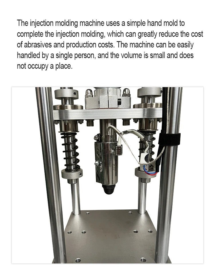 20g Vertical Injection Molding Machine Desktop Polymer Plastic Injection Molding Machine USB Power Switch Plug Molding Machine