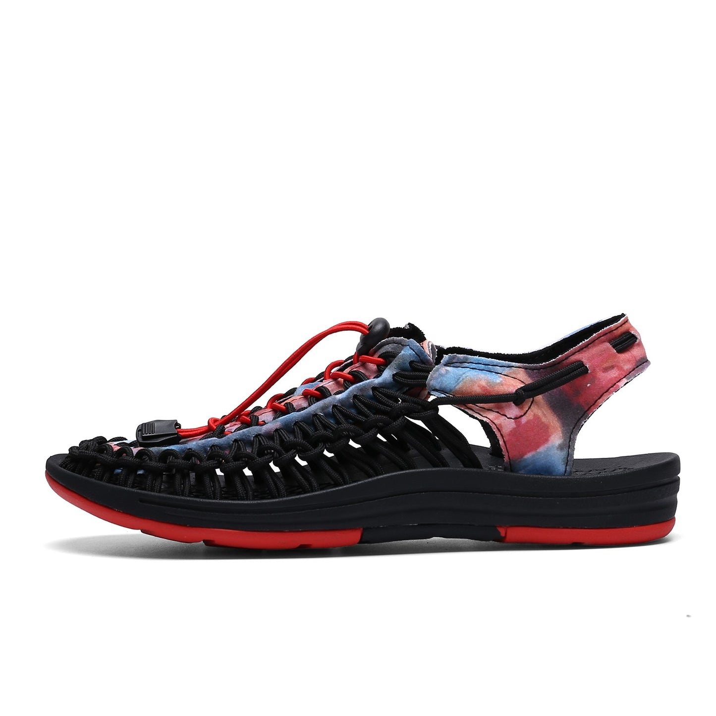 2024 New Arrival Summer Men's Shoes Breathable Beach Loafers Hand Woven Roman Sandals High Quality Men's Comfortable Flats