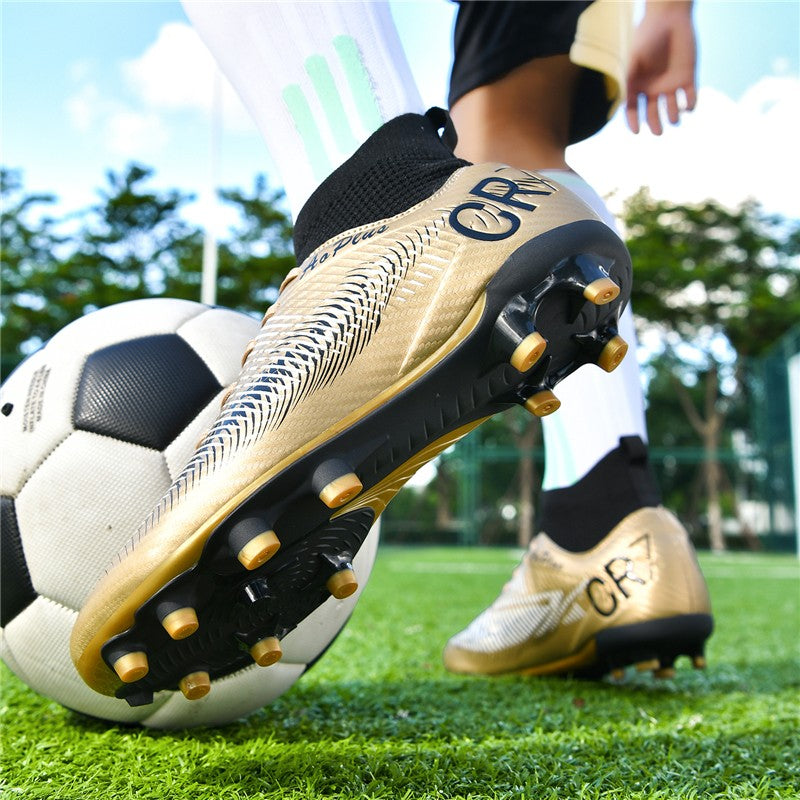 2025 New Football Shoes Society Soccer Cleats Long Nails Soccer Boot Non-slip Training Sneaker Artificial Quality Grass Footwear