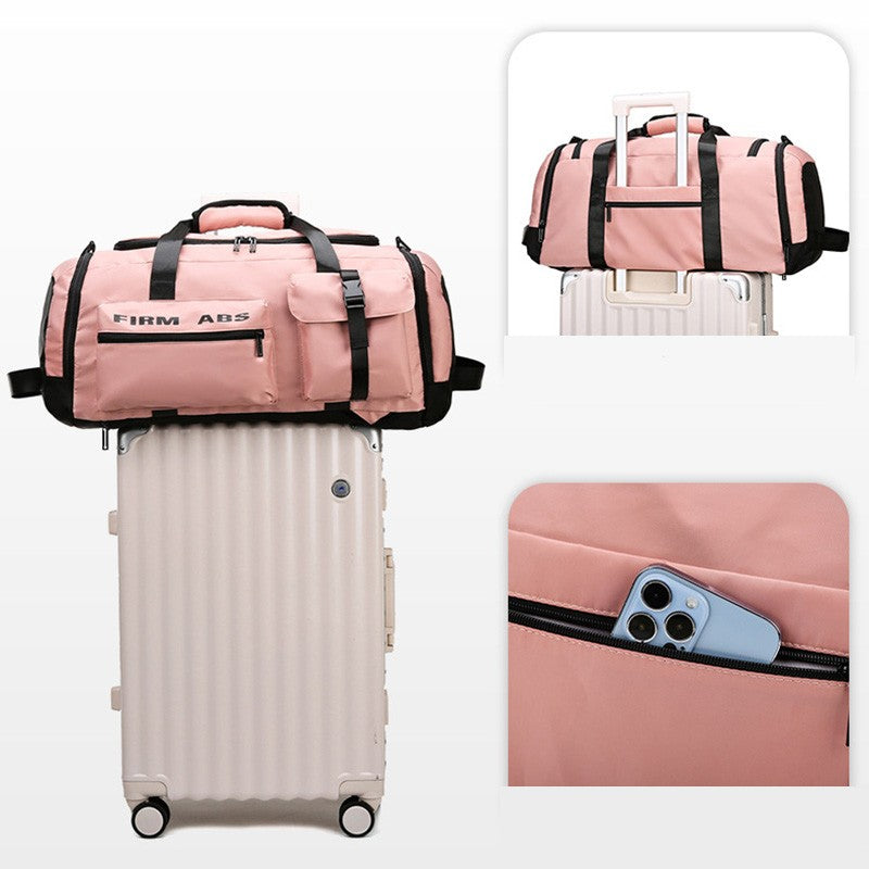 Gym Bags For Men Backpack Women Large Capacity Sports Duffle Traveling Bag With Shoes Compartment Sac De Yoga Sport Dropshipping