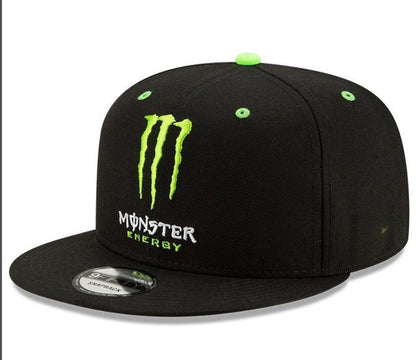 30 styles Monster Energy Embroidered Baseball Hat Summer Men's and Women's Sunscreen Duck Tongue Hat Racing Baseball Hat