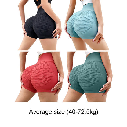 Workout Shorts for Women Butt Lifting Yoga Shorts High Waisted Running Shorts Tummy Control for Gym Running Workout Athletic