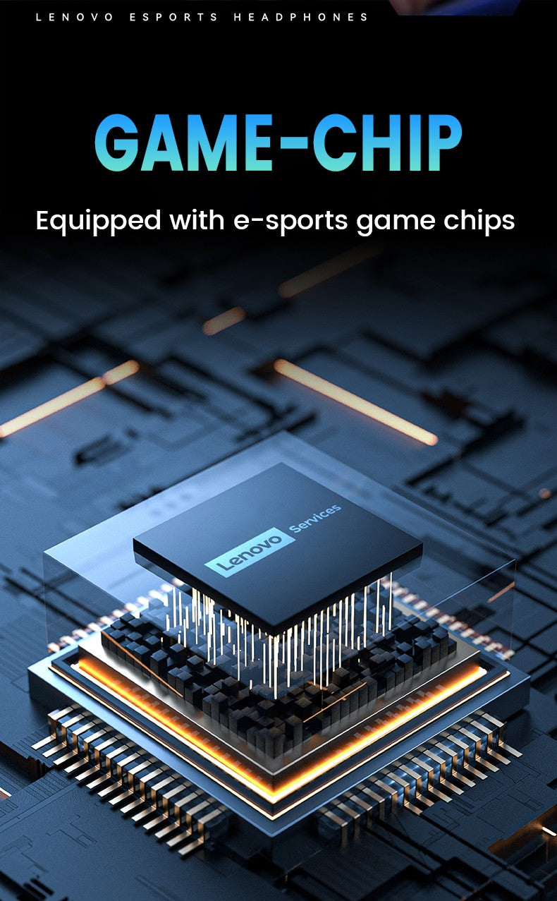 Fone de ouvido gamer com fio Lenovo E08 com microfone, luz RGB para computador e laptop, efeitos de som surround virtual 7.1, headset para E-sports
