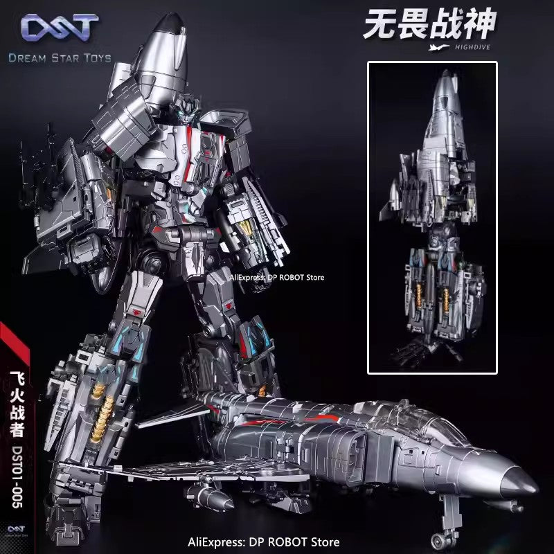 ?The Last One?EM ESTOQUE AGORA Dream Star Toys DST01-005 DST01005 F4 Fireflight Fighter Jet Superion Bonecos de Ação